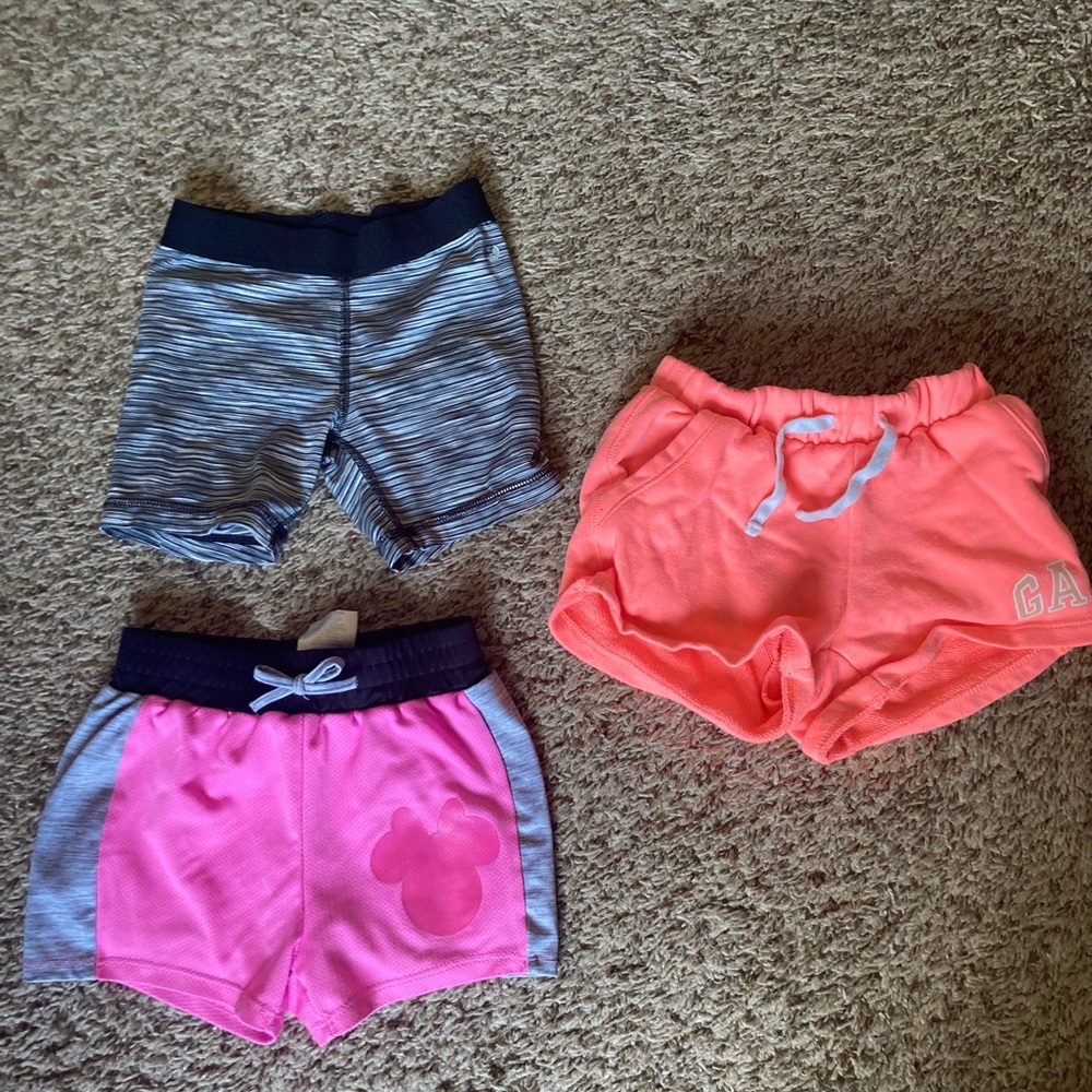 Girls Athletic Shorts Bundle XS